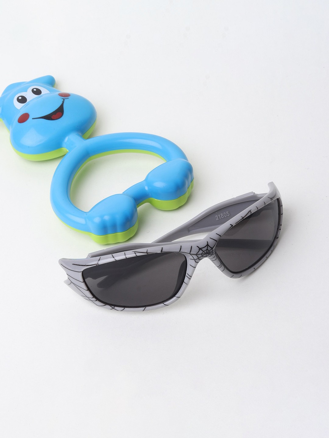 

FROGGY Unisex Kids Sports Sunglasses FG-21802-06, Grey