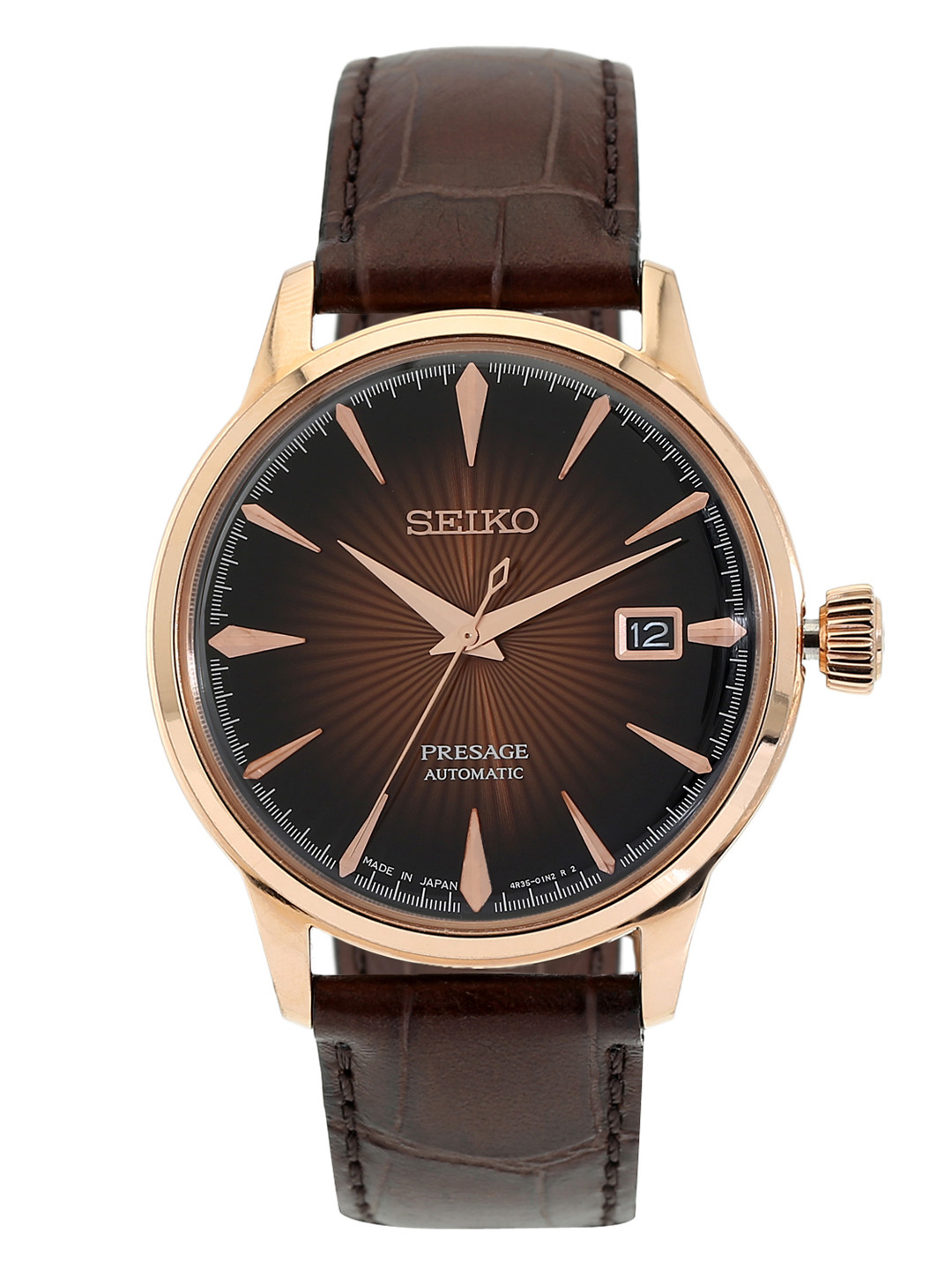 

SEIKO Presage Men Brown Analogue watch SRPB46J1
