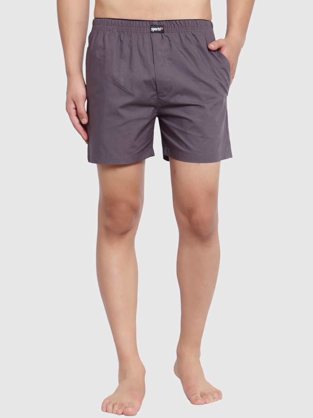 

SPORTO Men Boxers Sporto Men Boxer Shorts, Charcoal