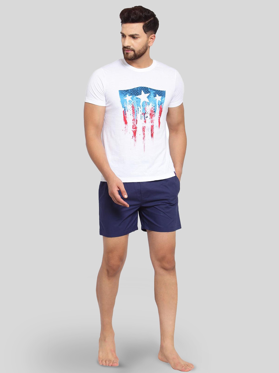 

SPORTO Men Shorts Boxers Sporto Men's Boxer Shorts, Blue