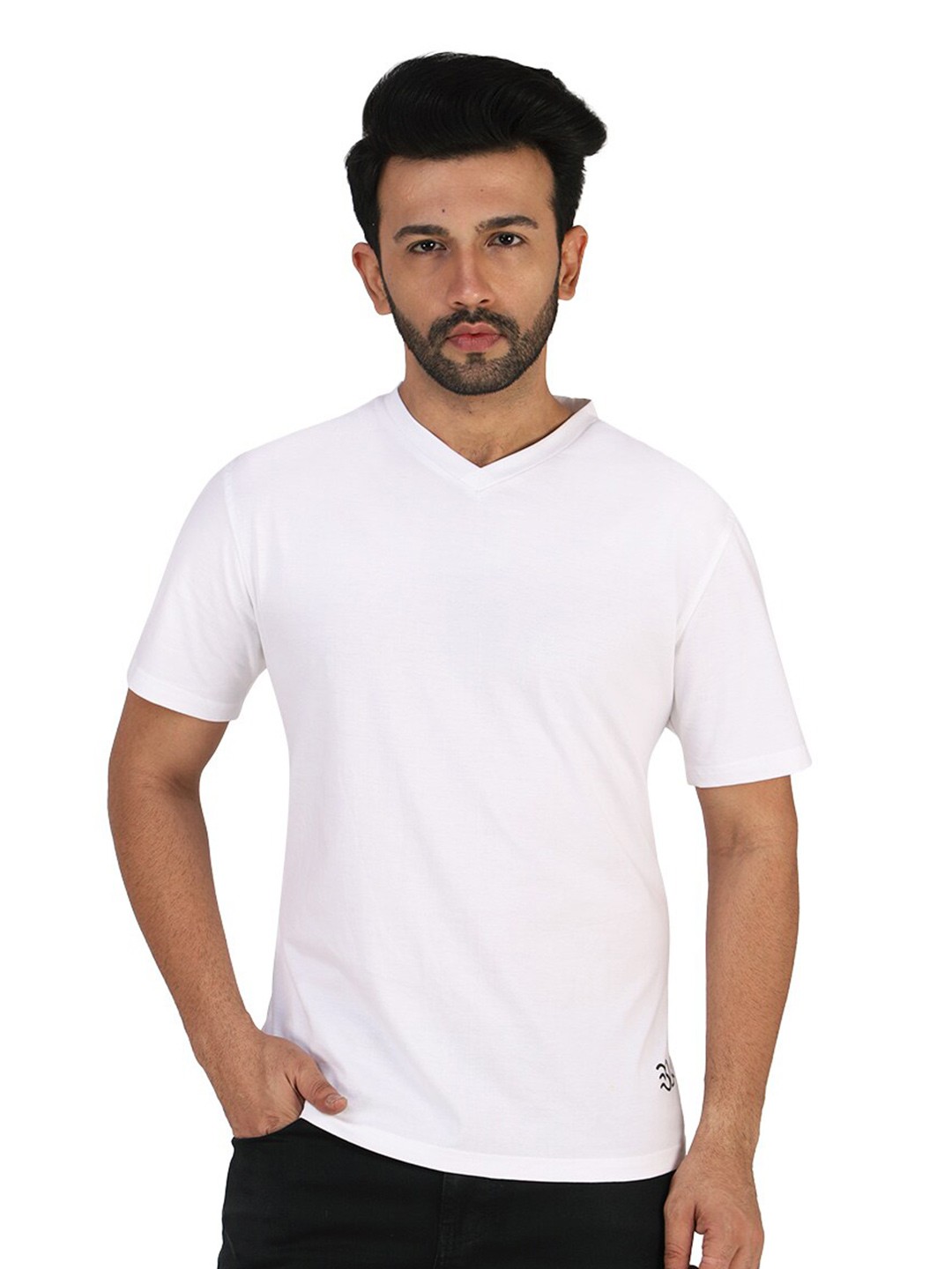 

The Stiff Collar Men Pure Cotton Comfort Casual Shirt, White