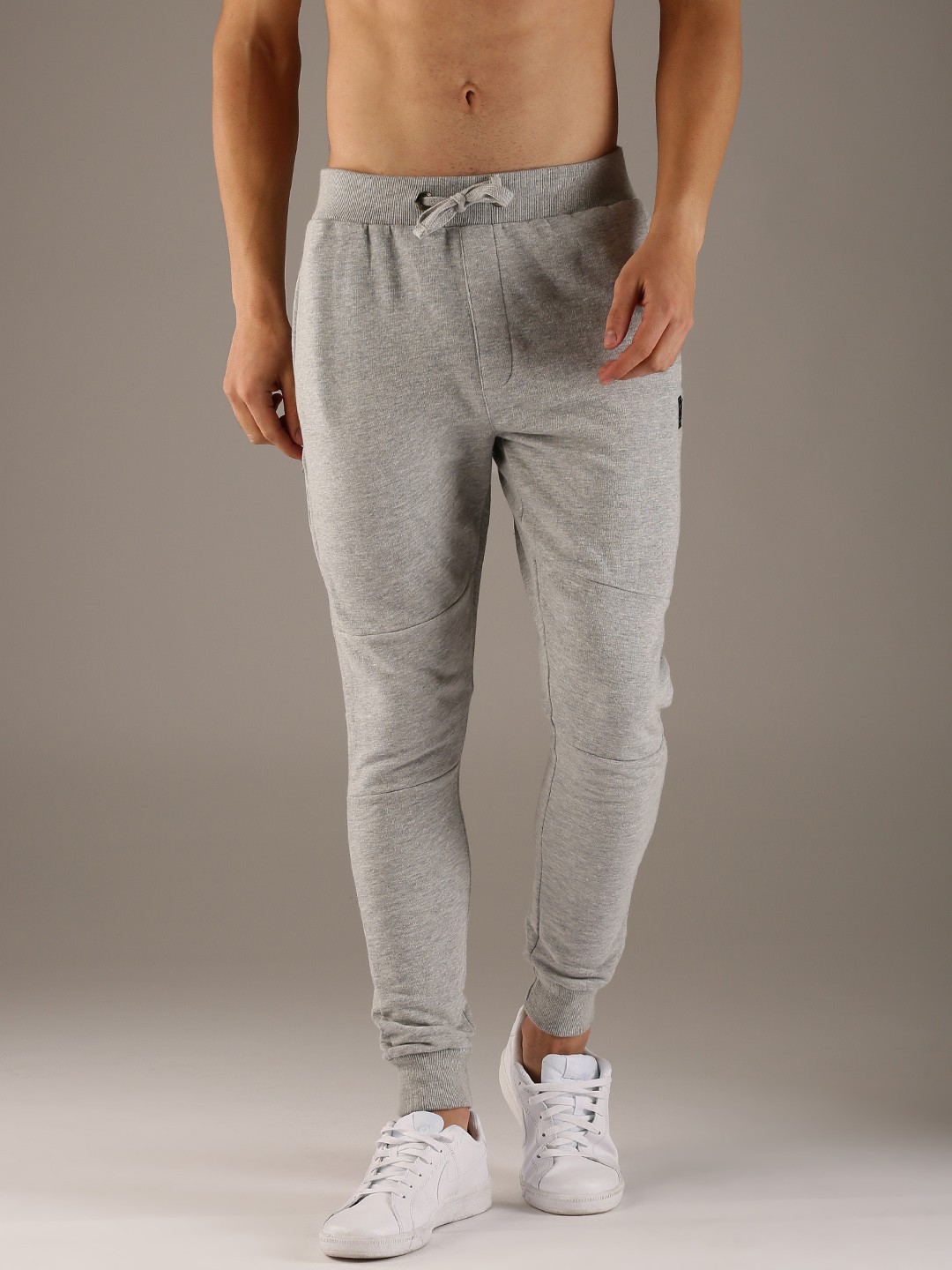 

Flying Machine Grey Melange Joggers