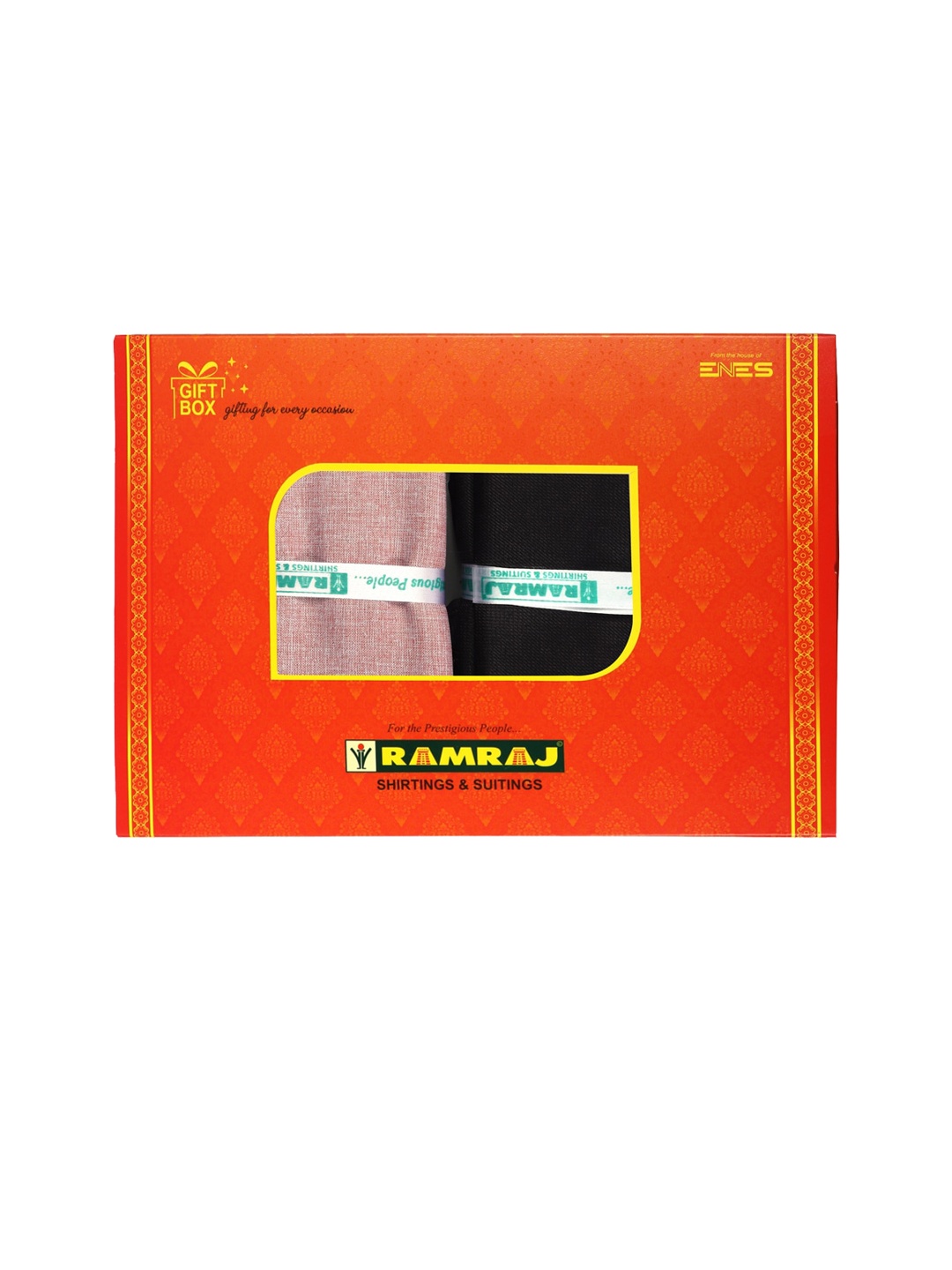 

Ramraj Men Shirt & Trouser Clothing Fabric Set, Brown