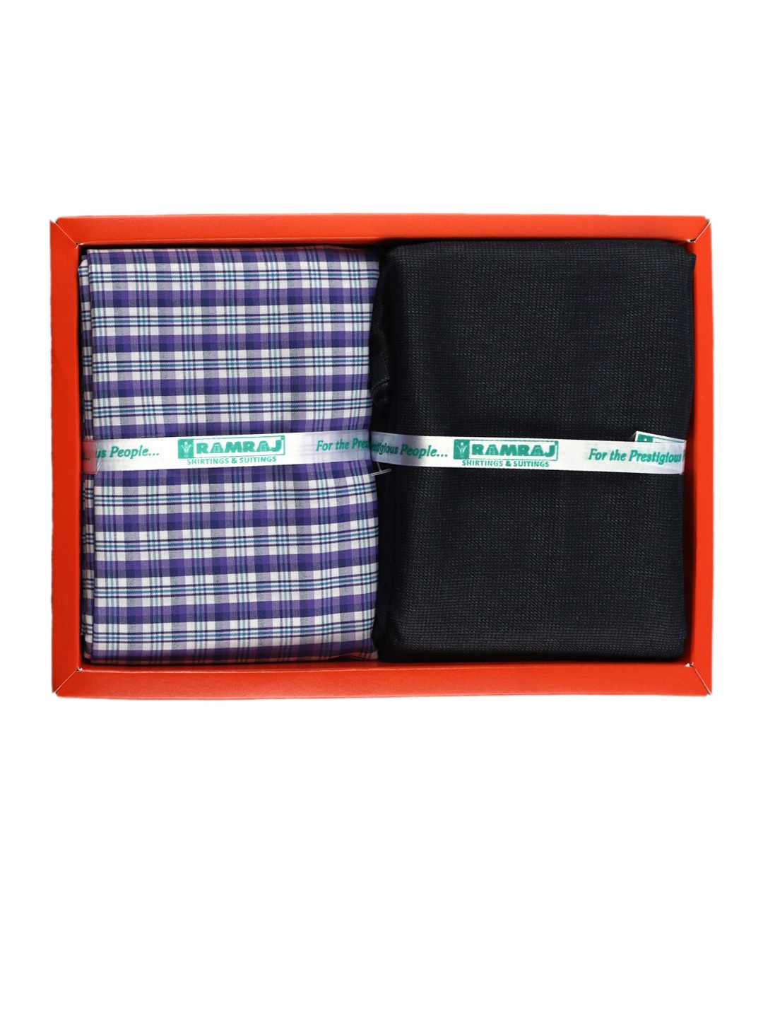 

Ramraj Men Shirt & Trouser Clothing Fabric Set, Blue