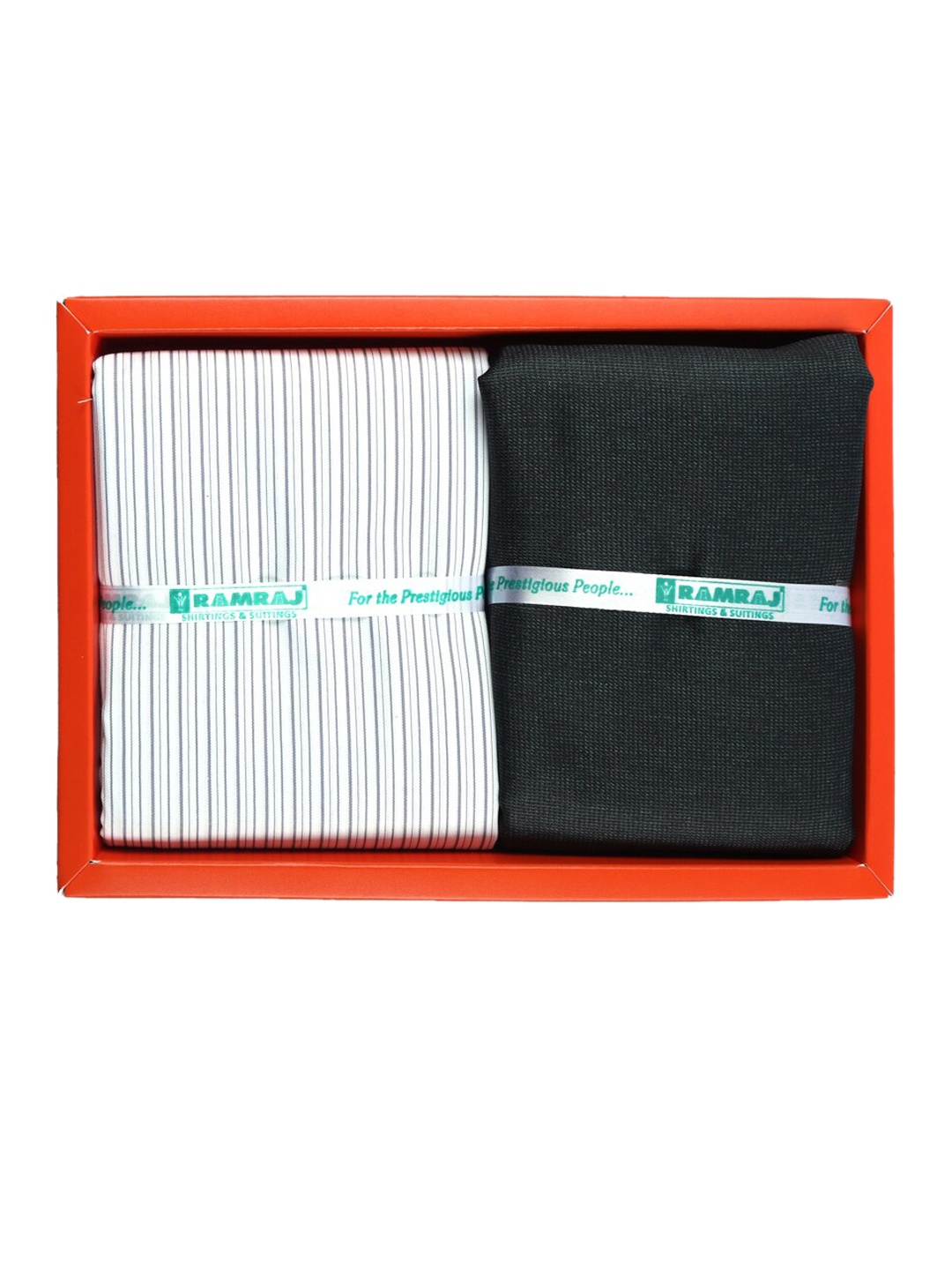 

Ramraj Men Shirt & Trouser Clothing Fabric Set, White