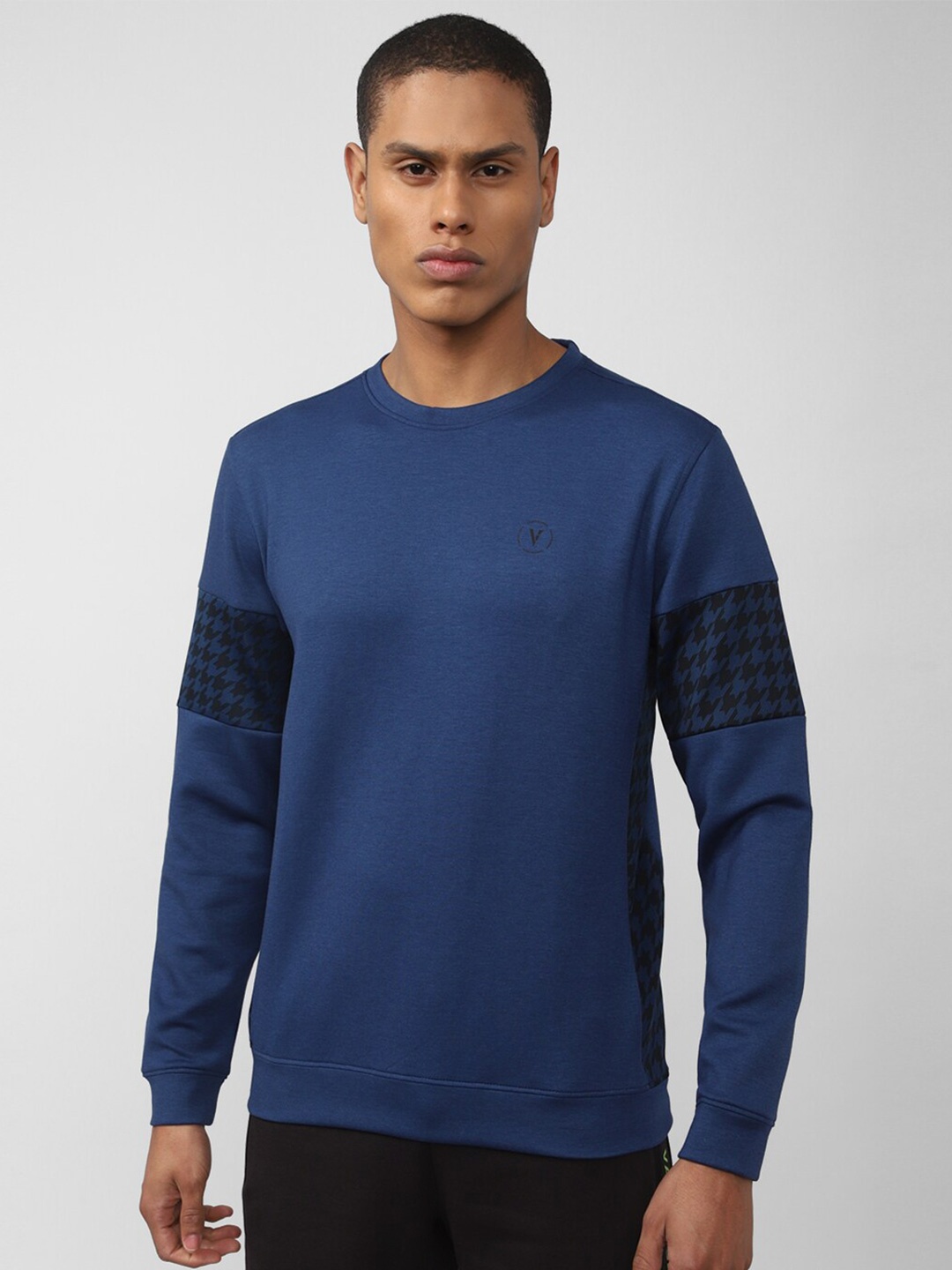 

Van Heusen Flex Round Neck Pullover Sports Sweatshirt, Blue