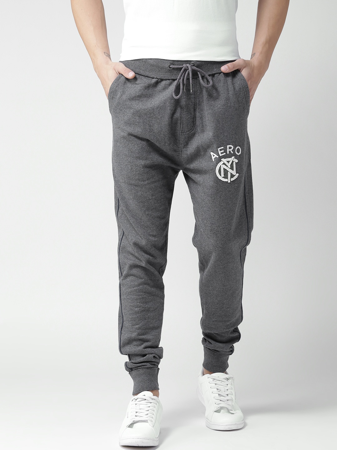 

Aeropostale Grey Melange Joggers
