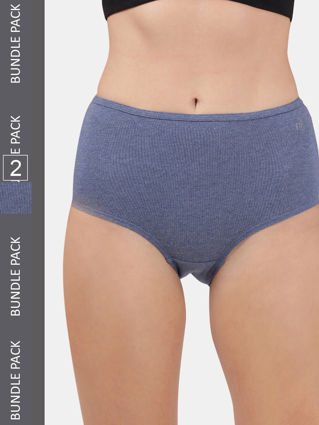 

Jockey Women Pack Of 2 Assorted Cotton Full Coverage Cotton Basic Briefs