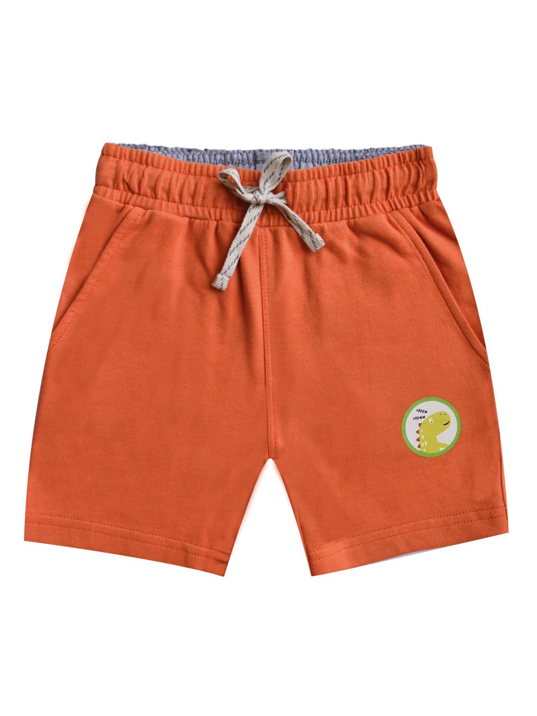 

milou Boys Pure Cotton Shorts, Orange