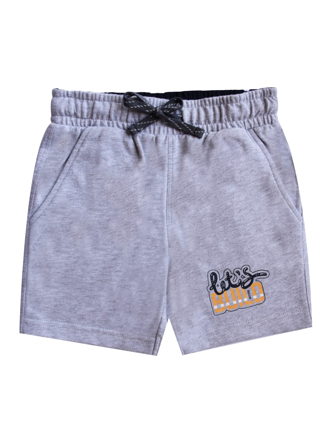 

milou Boys Cotton Shorts, Grey