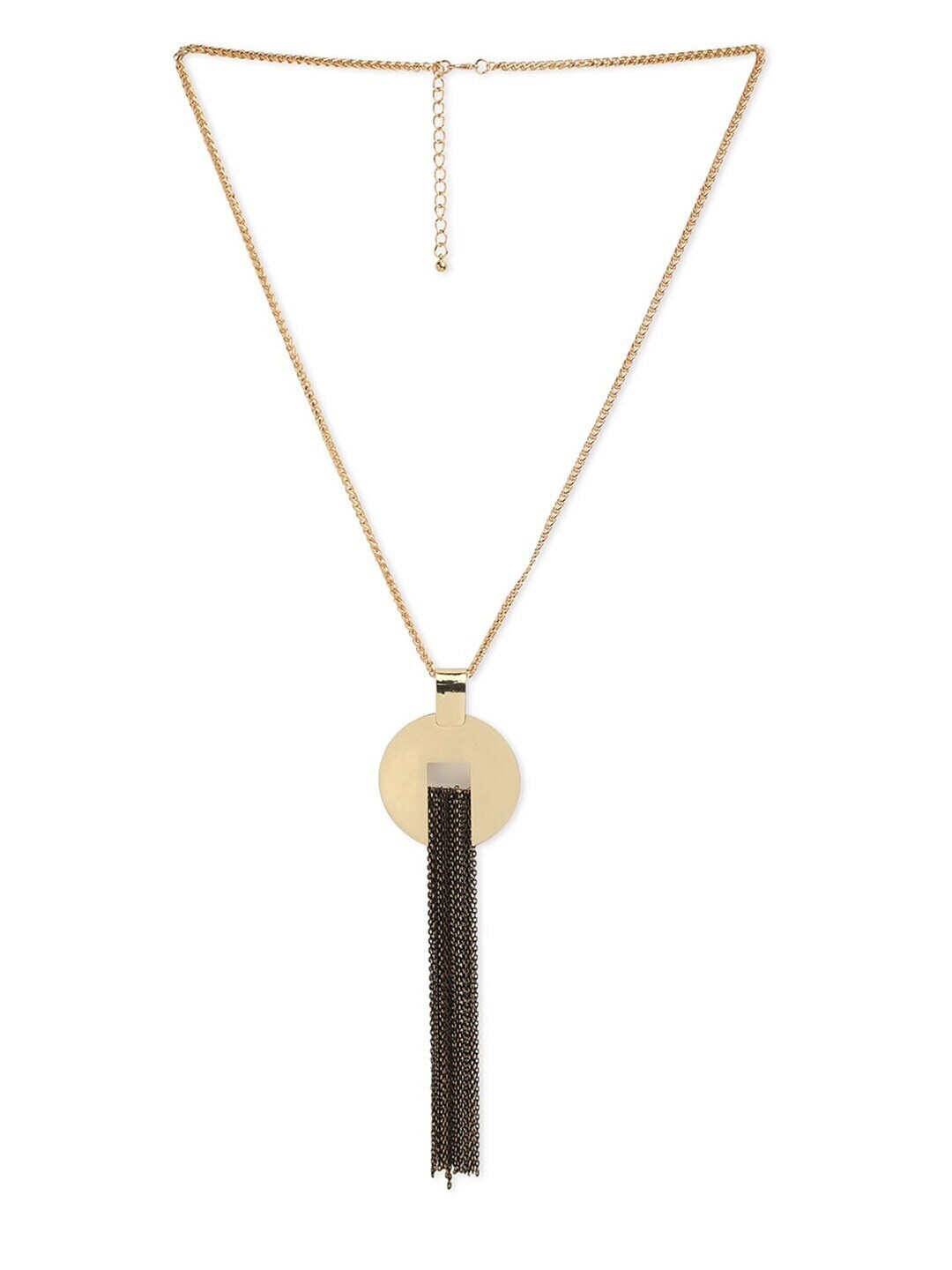 

Blisscovered Minimal Necklace, Black
