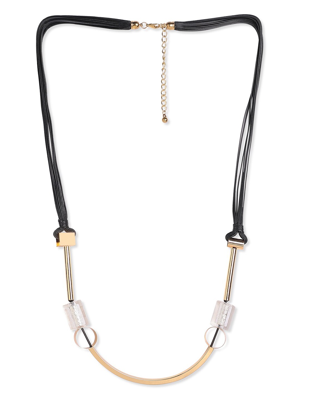 

Blisscovered Statement Necklace, Black