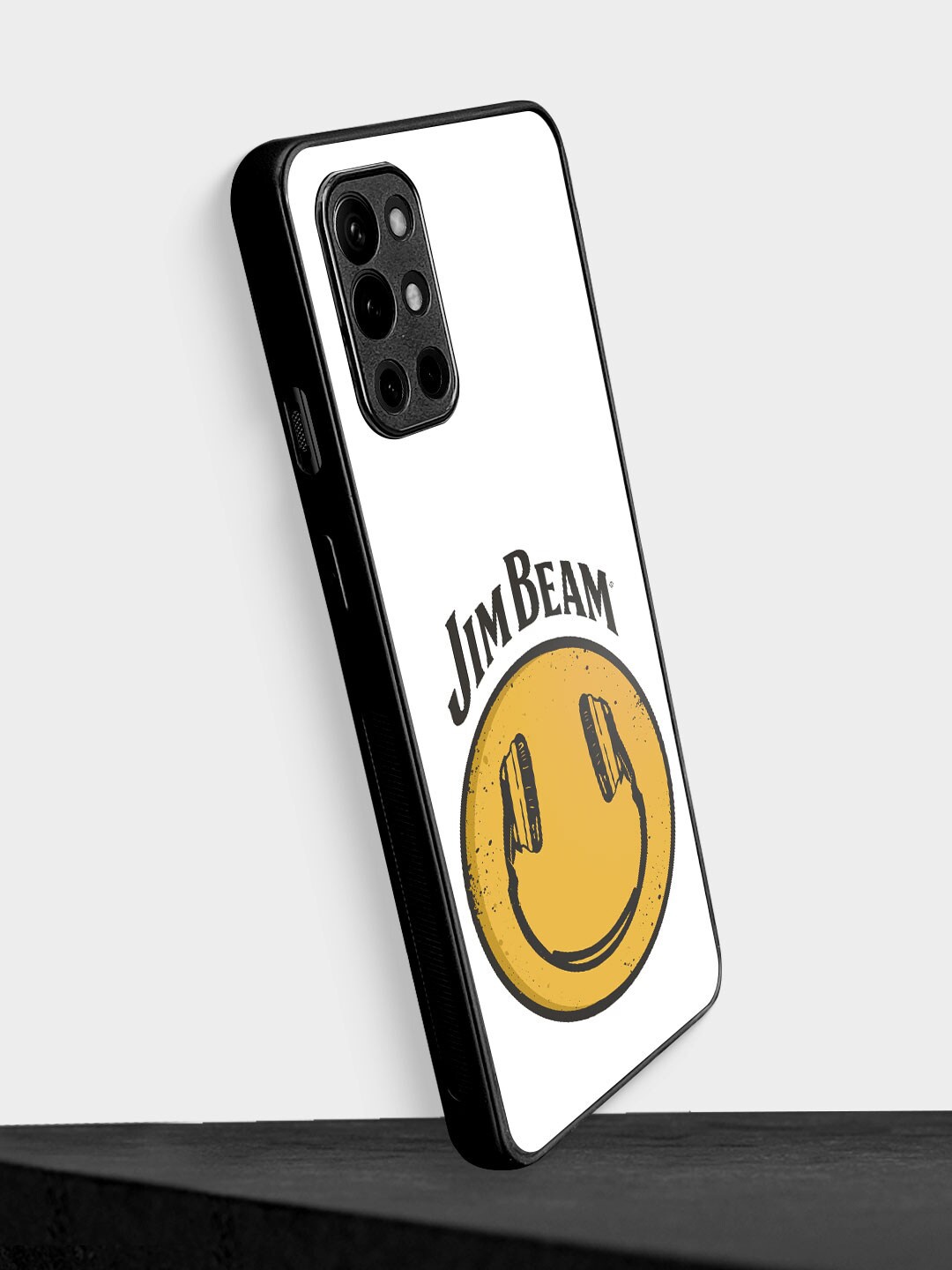 

macmerise Printed OnePlus 9R Bumper Case, White