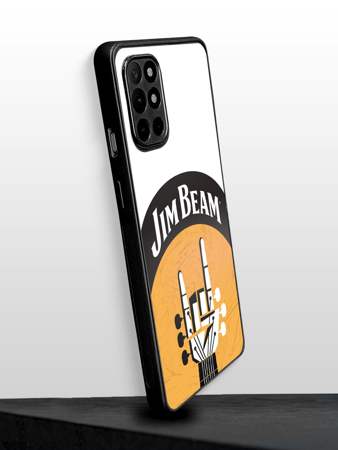 

macmerise Jim Beam Rock Design OnePlus 8T Bumper Case, White