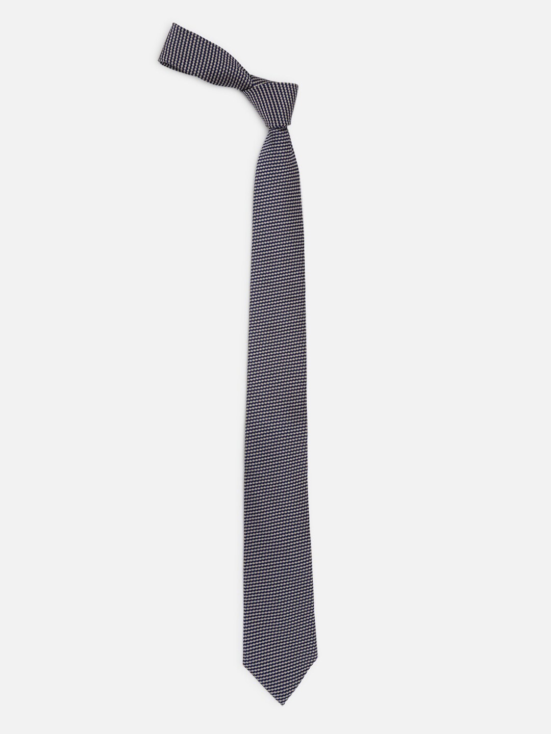 

Louis Philippe Men Printed Broad Tie, Grey