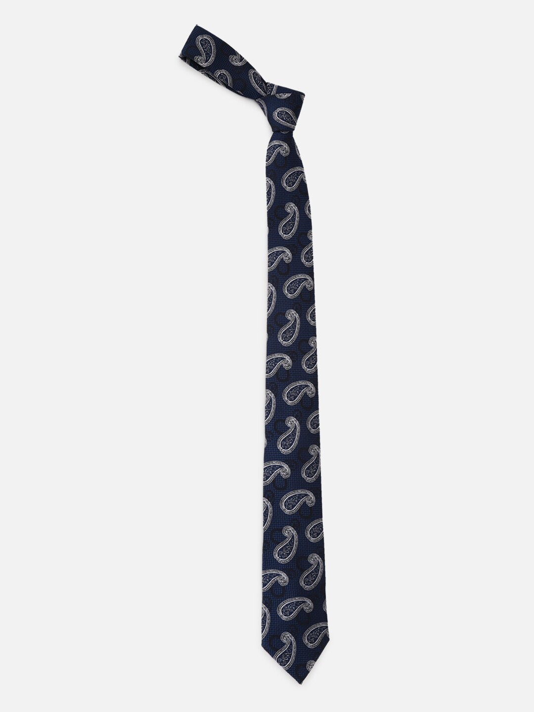 

Van Heusen Men Printed Broad Tie, Blue