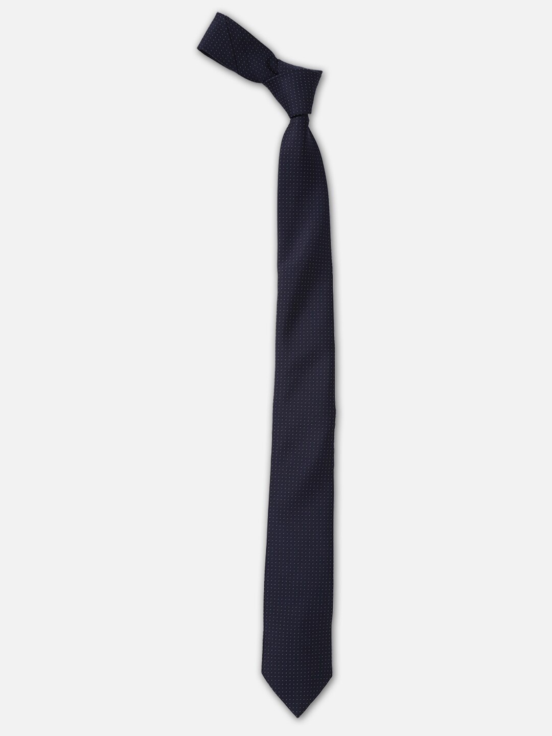 

Van Heusen Men Printed Broad Tie, Navy blue