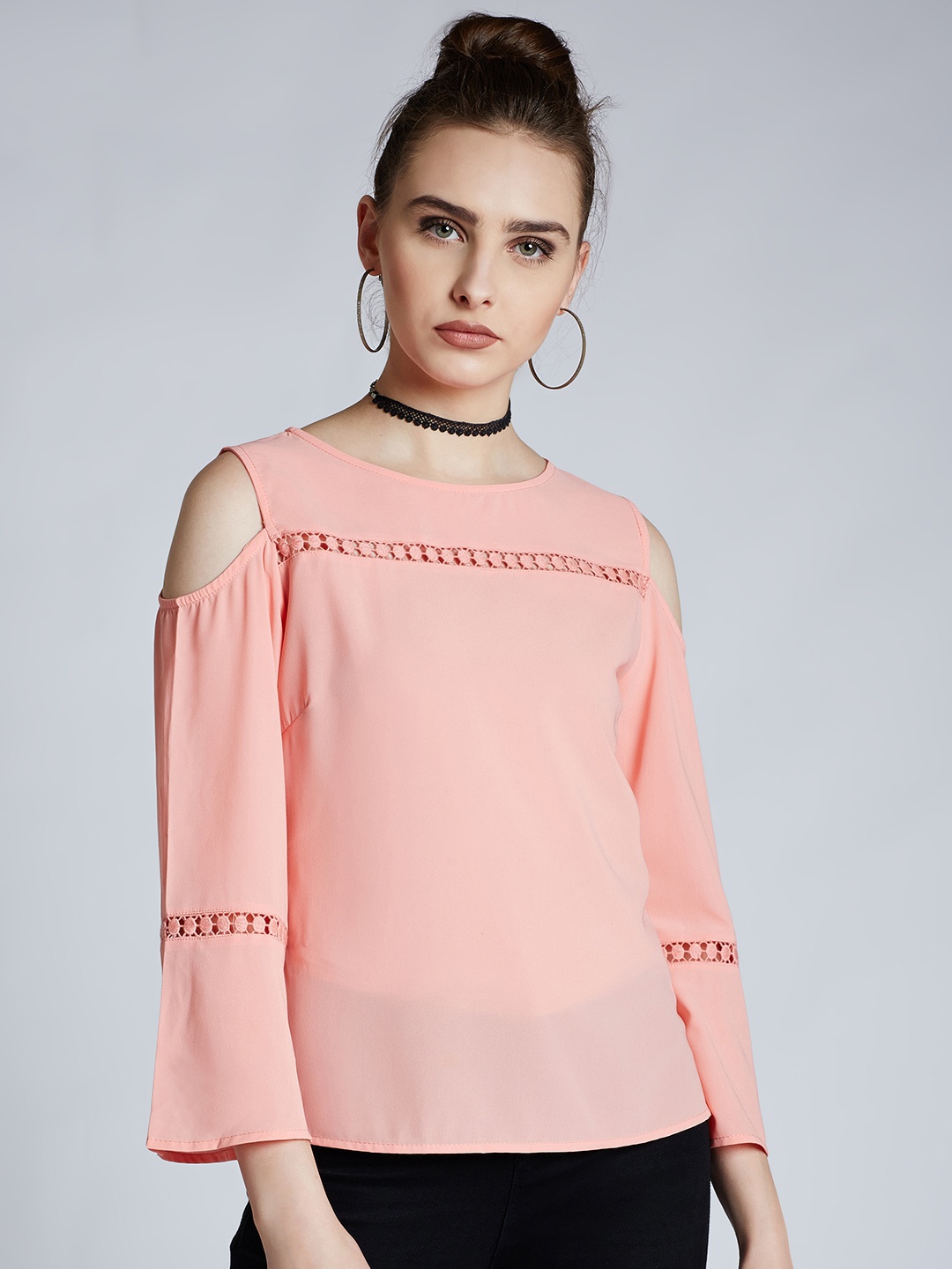 

Harpa Women Pink Solid Top