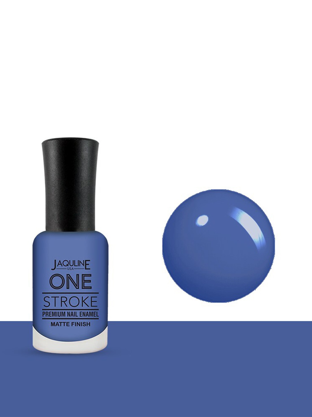 

Jaquline USA One Stroke Matte Finish Premium Nail Enamel 8 ml - Purple Heart J21