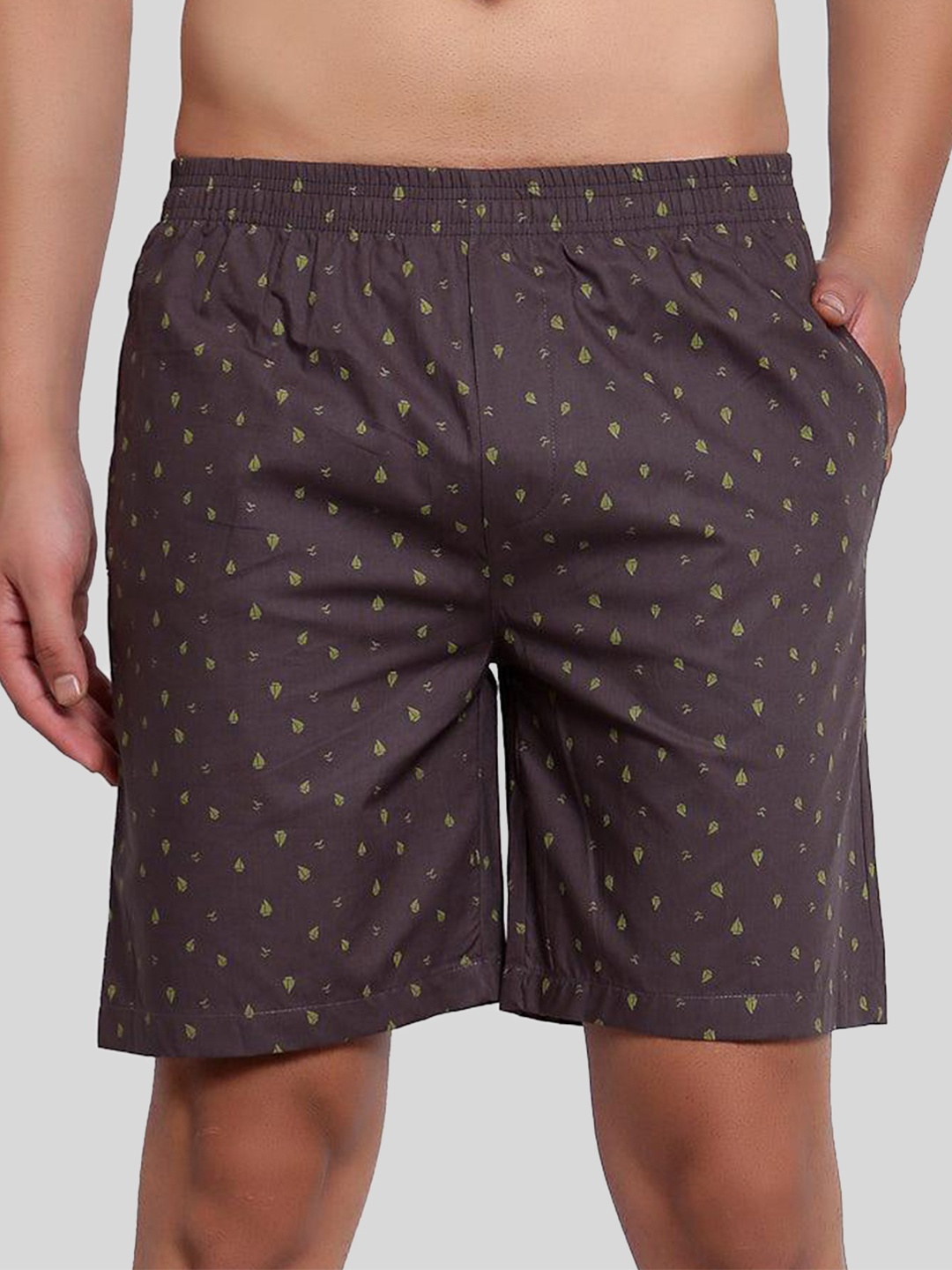 

SPORTO Men Printed Boxers, Charcoal