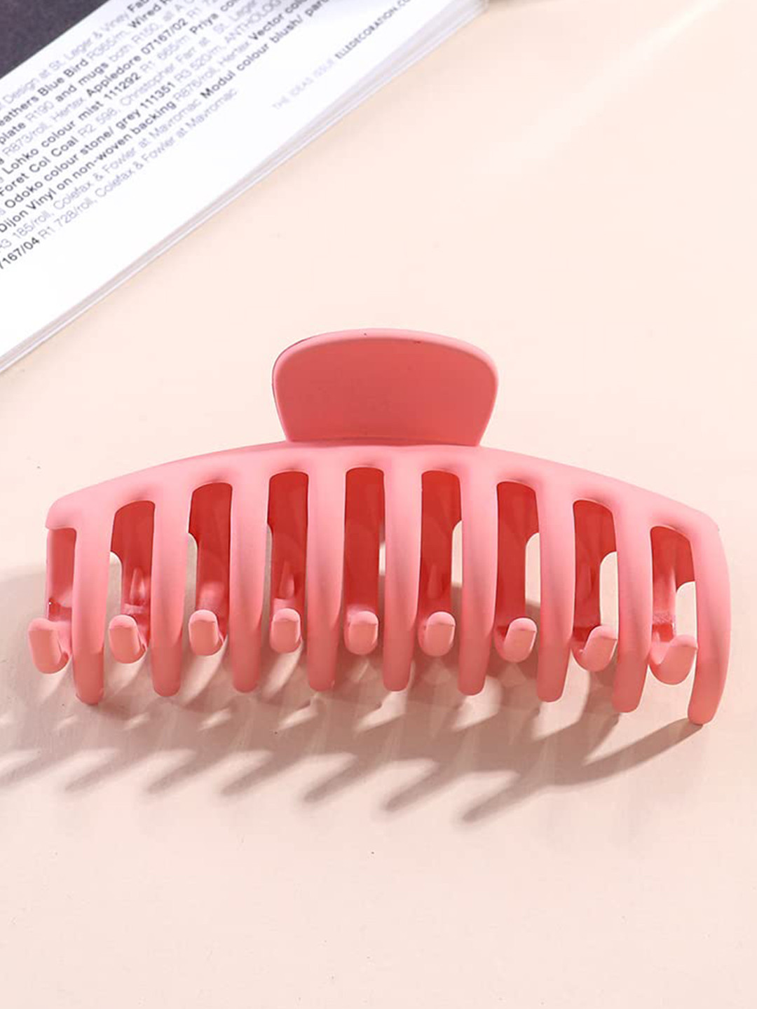 

FIMBUL Women Claw Clip, Pink