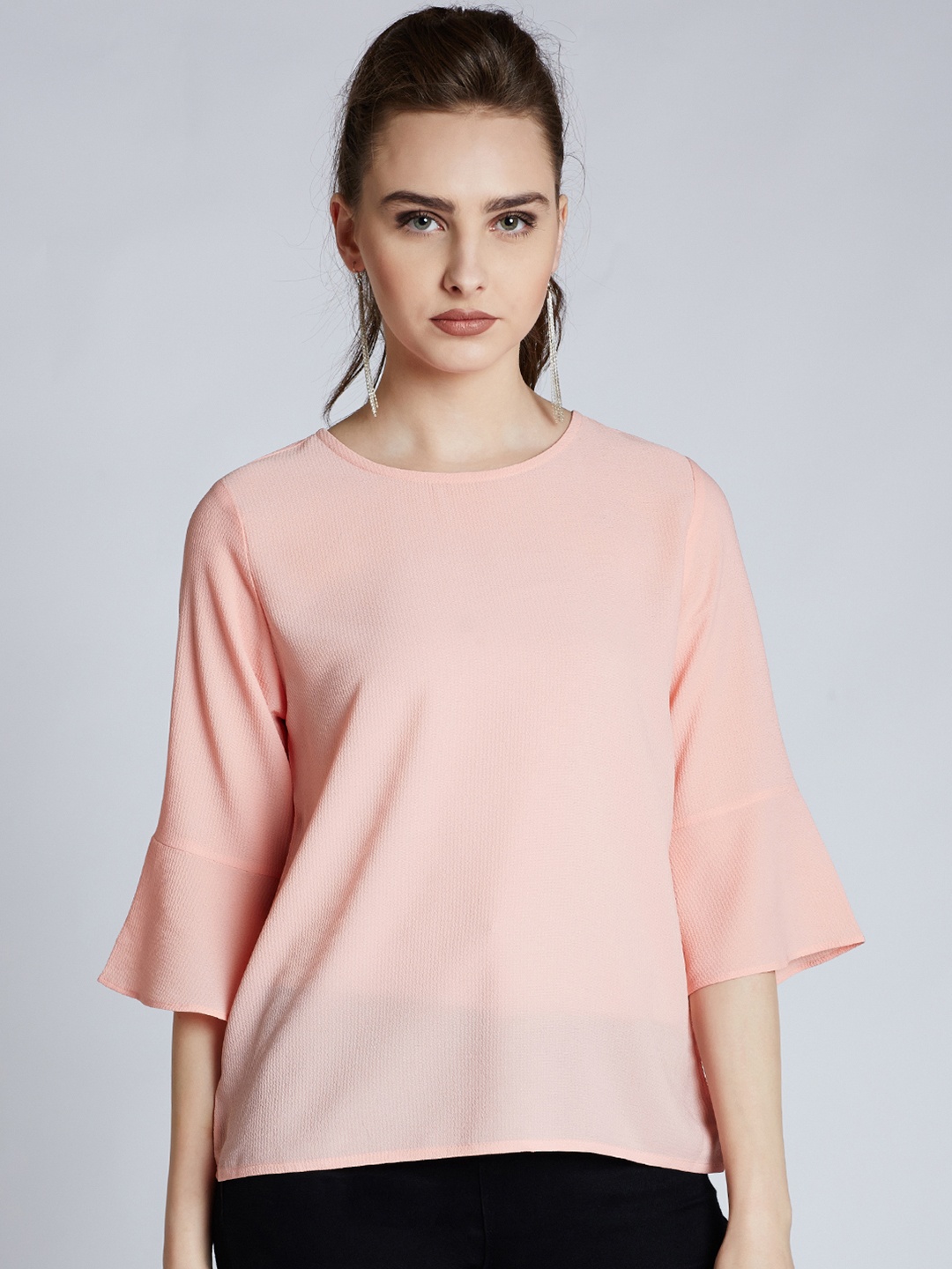 

Harpa Women Pink Solid Top