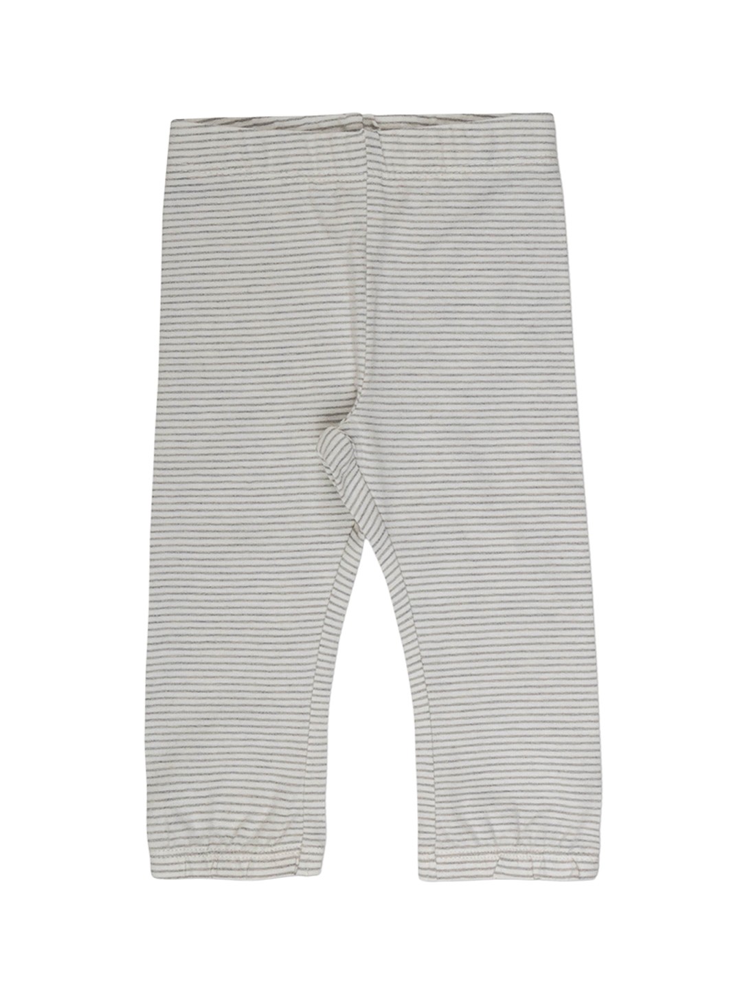 

JusCubs Girls Striped Pure Cotton Leggings, Grey
