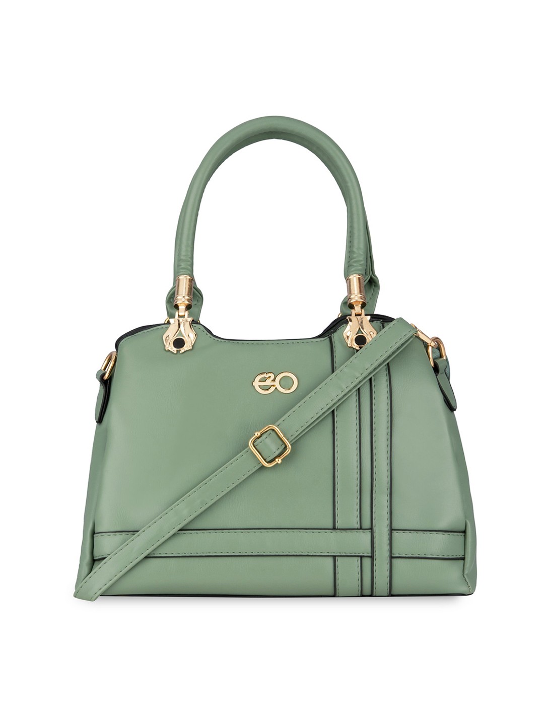 

E2O PU Structured Handheld Bag, Green