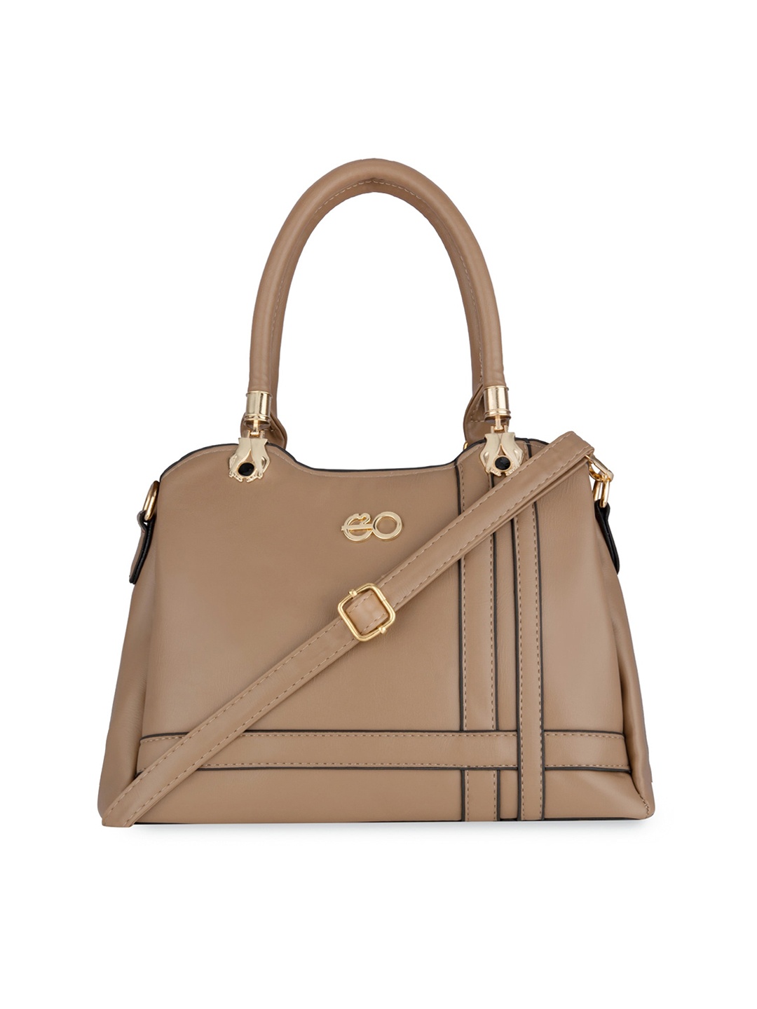 

E2O PU Structured Handheld Bag, Beige