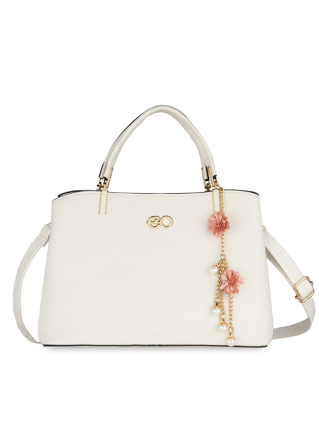 

E2O PU Structured Handheld Bag, White