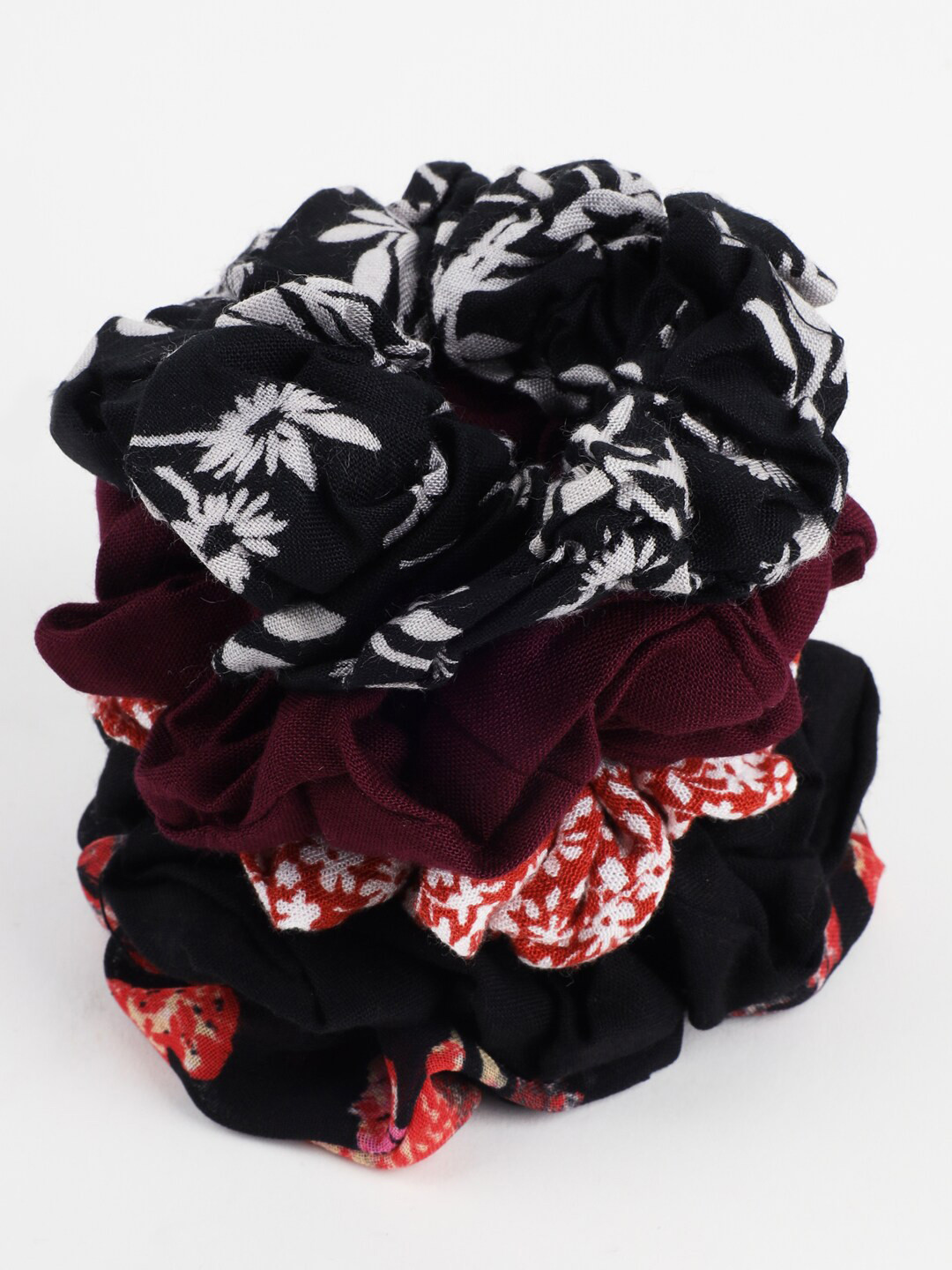 

Trend Arrest Women Set of 5 Ponytail Holders, Black