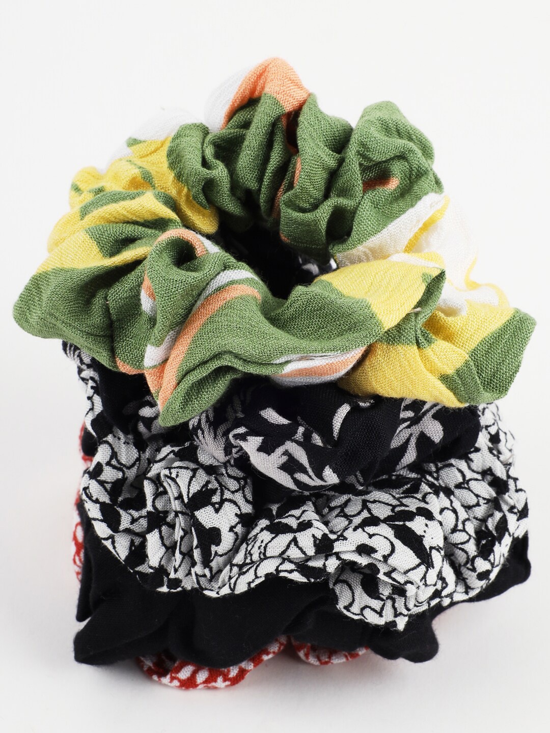 

Trend Arrest Set of 5 Ponytail Holders, Black