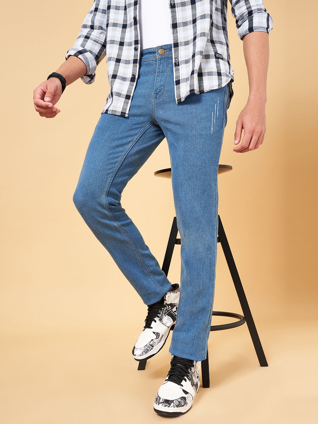 

YU by Pantaloons Men Slim Fit Jeans, Blue