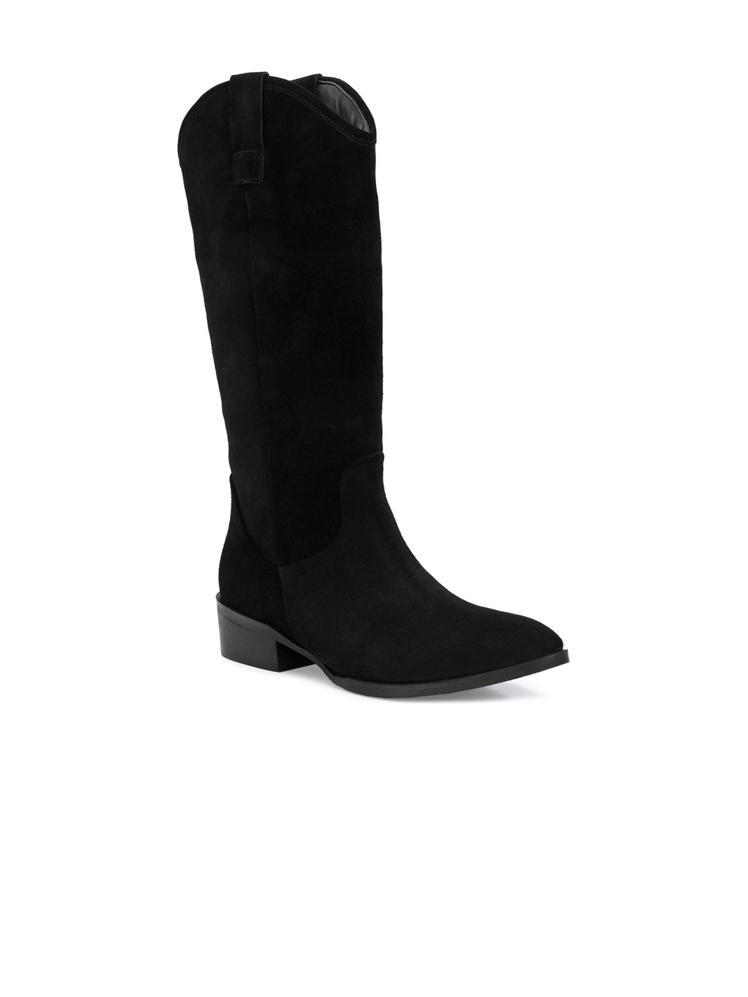 

CARLO ROMANO Women High-Top Slouchy Boots, Black
