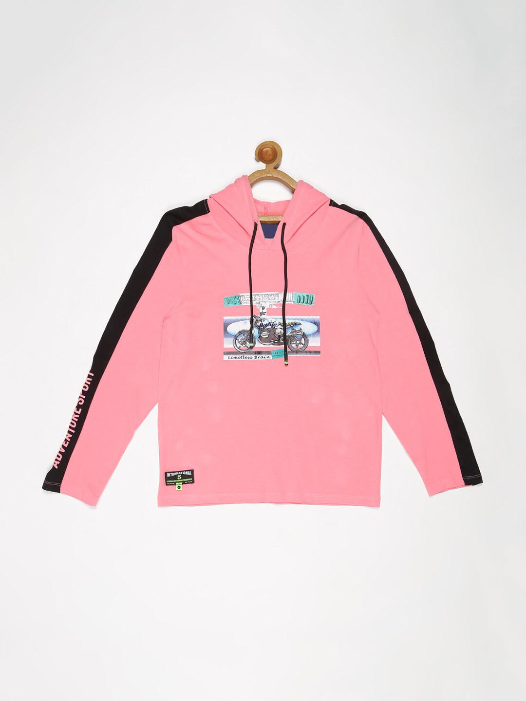 

V2 Value & Variety Boys Hooded Sweatshirt, Pink