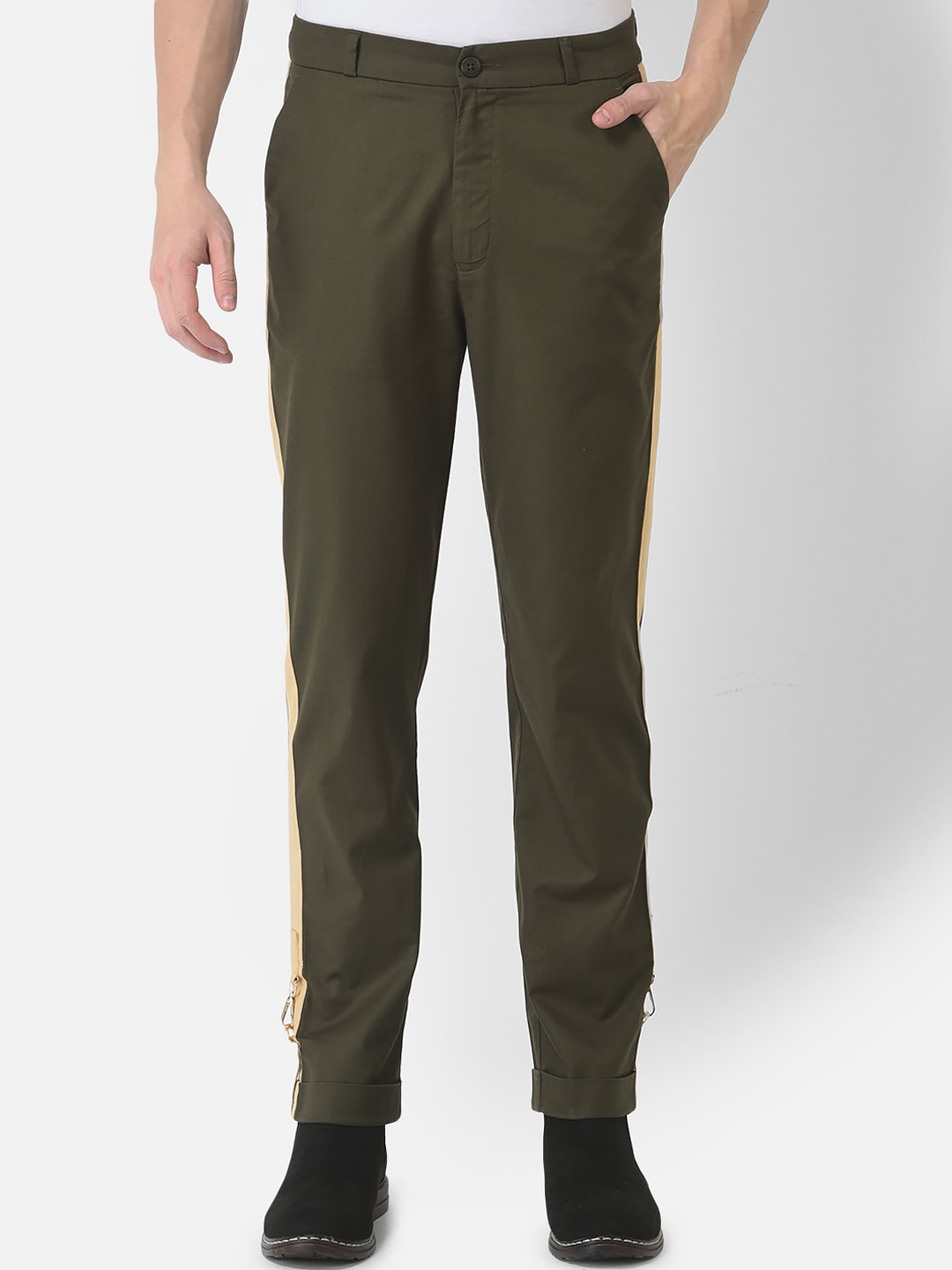 

Crimsoune Club Men Relaxed Trousers, Olive