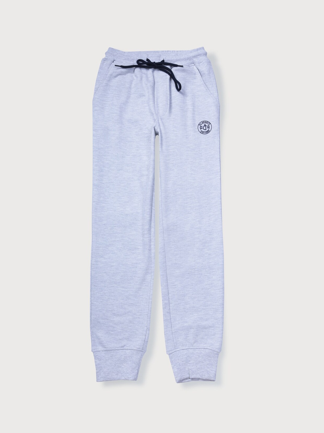 

Gini and Jony Boys Regular Fit Cotton Joggers, Grey