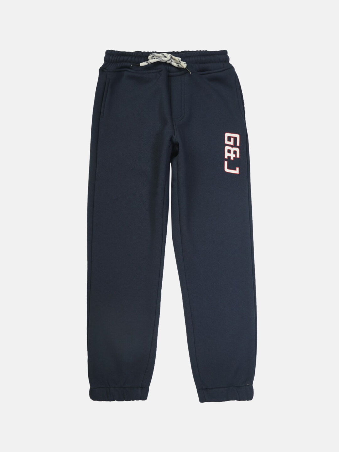 

Gini and Jony Boys Regular Fit Cotton Joggers, Navy blue