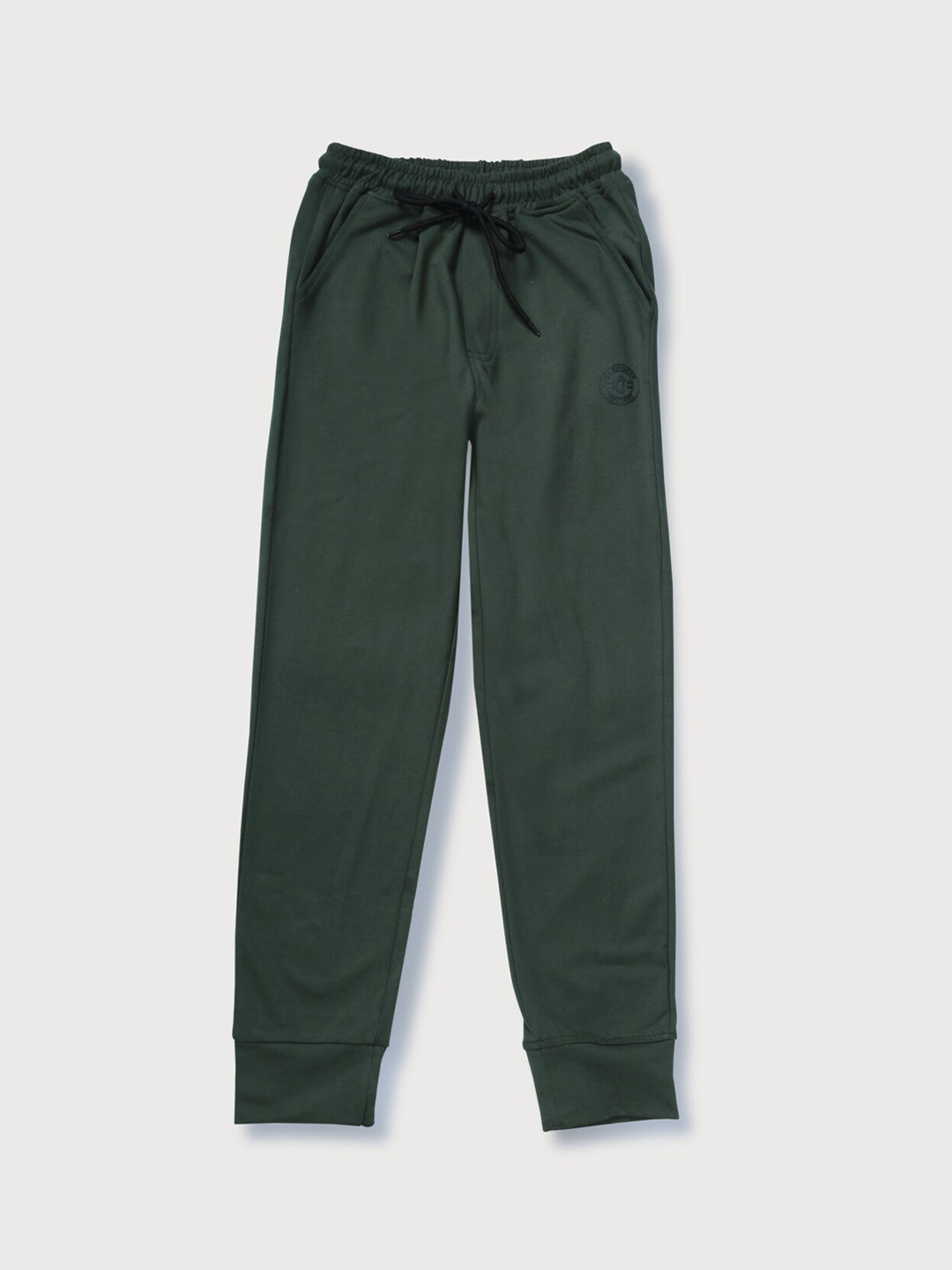 

Gini and Jony Boys Cotton Joggers, Olive