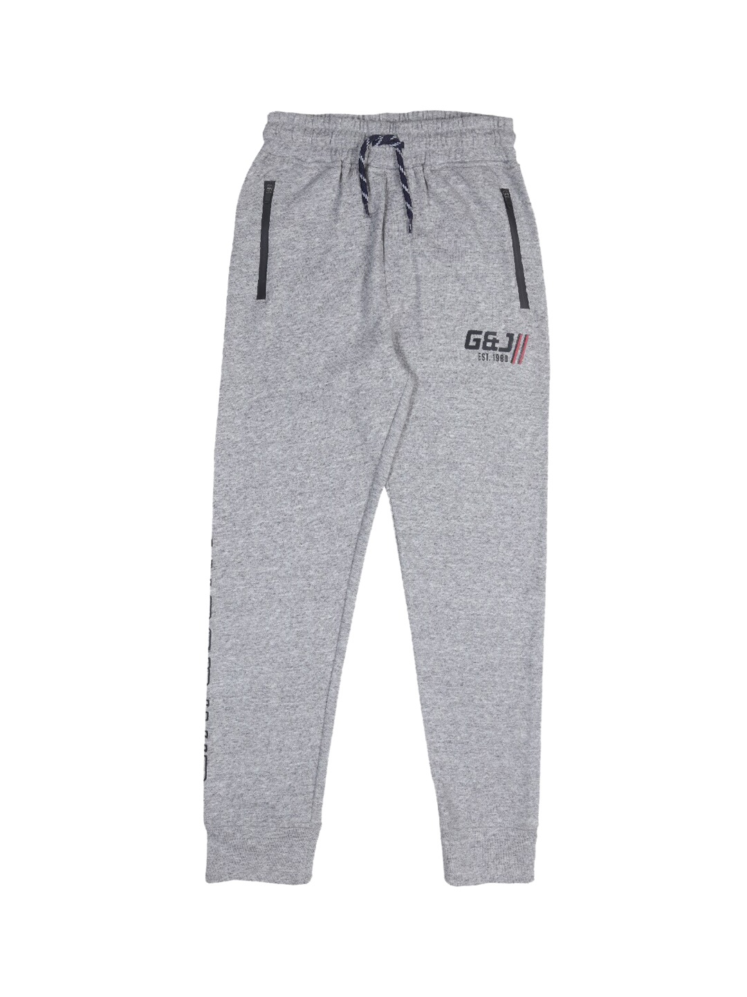 

Gini and Jony Boys Cotton Joggers, Grey