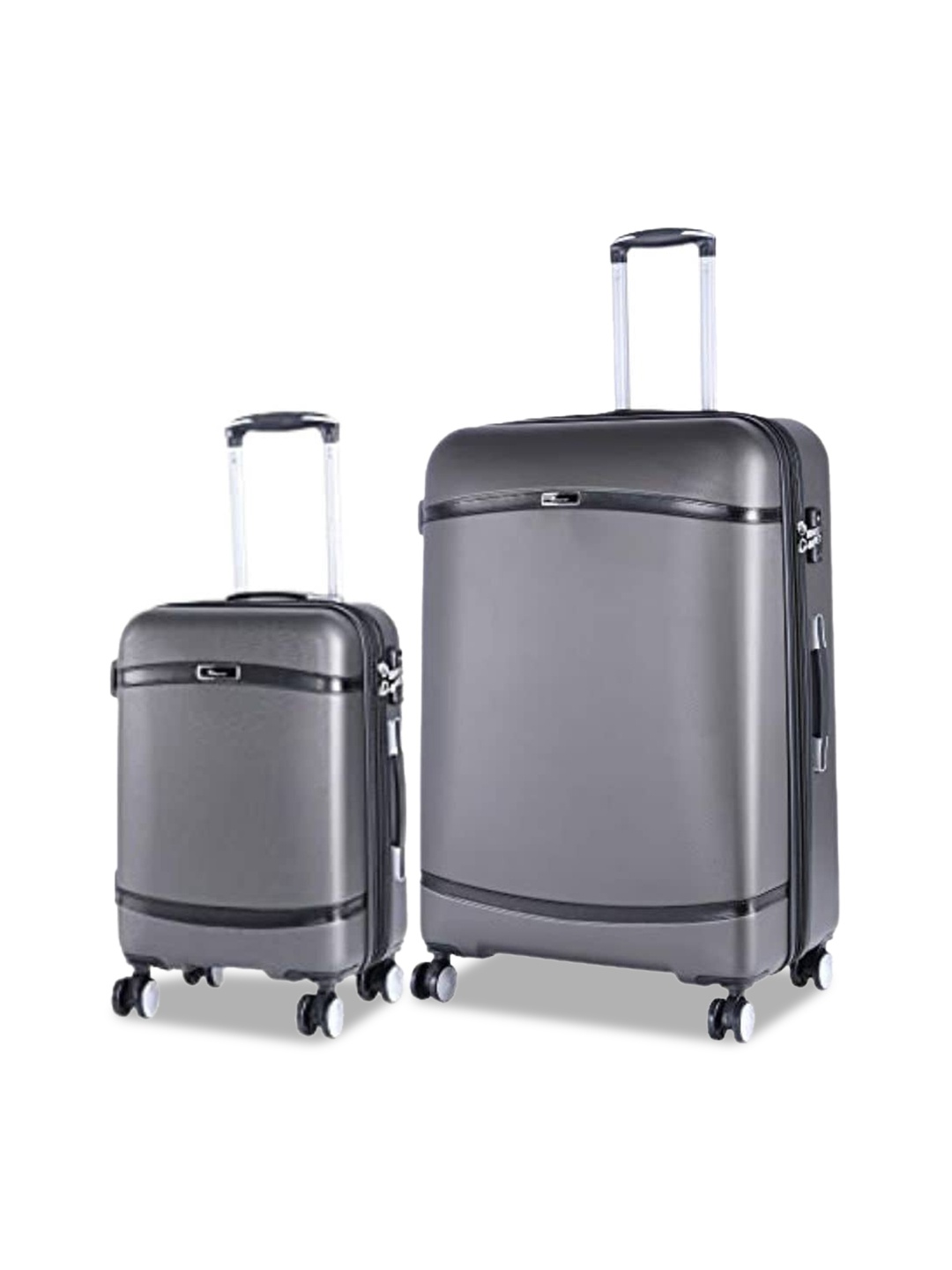 

IT luggage Set of 2 Hard Side Trolley Suitcase, Grey