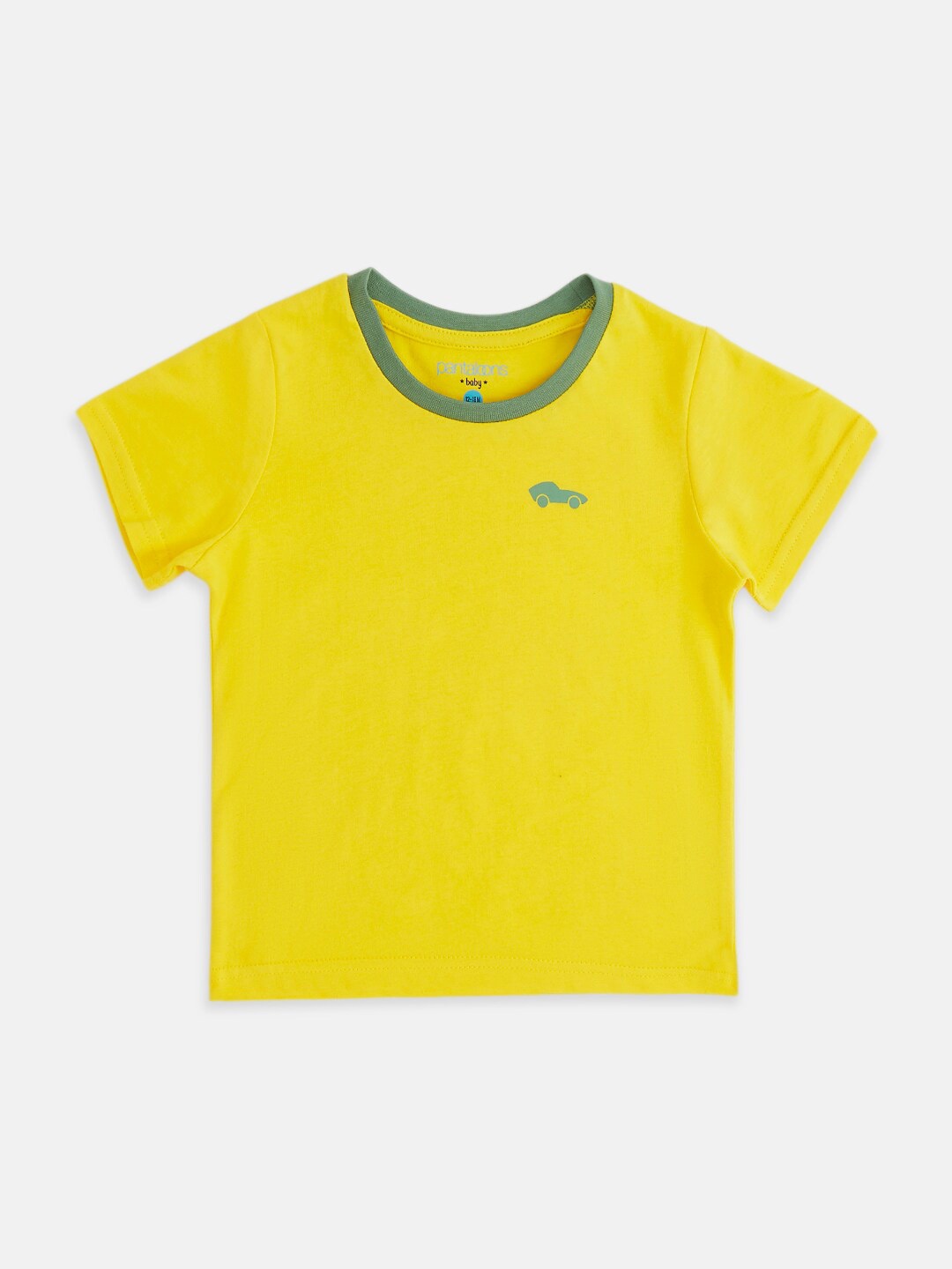 

Pantaloons Baby Boys Cotton T-shirt, Yellow