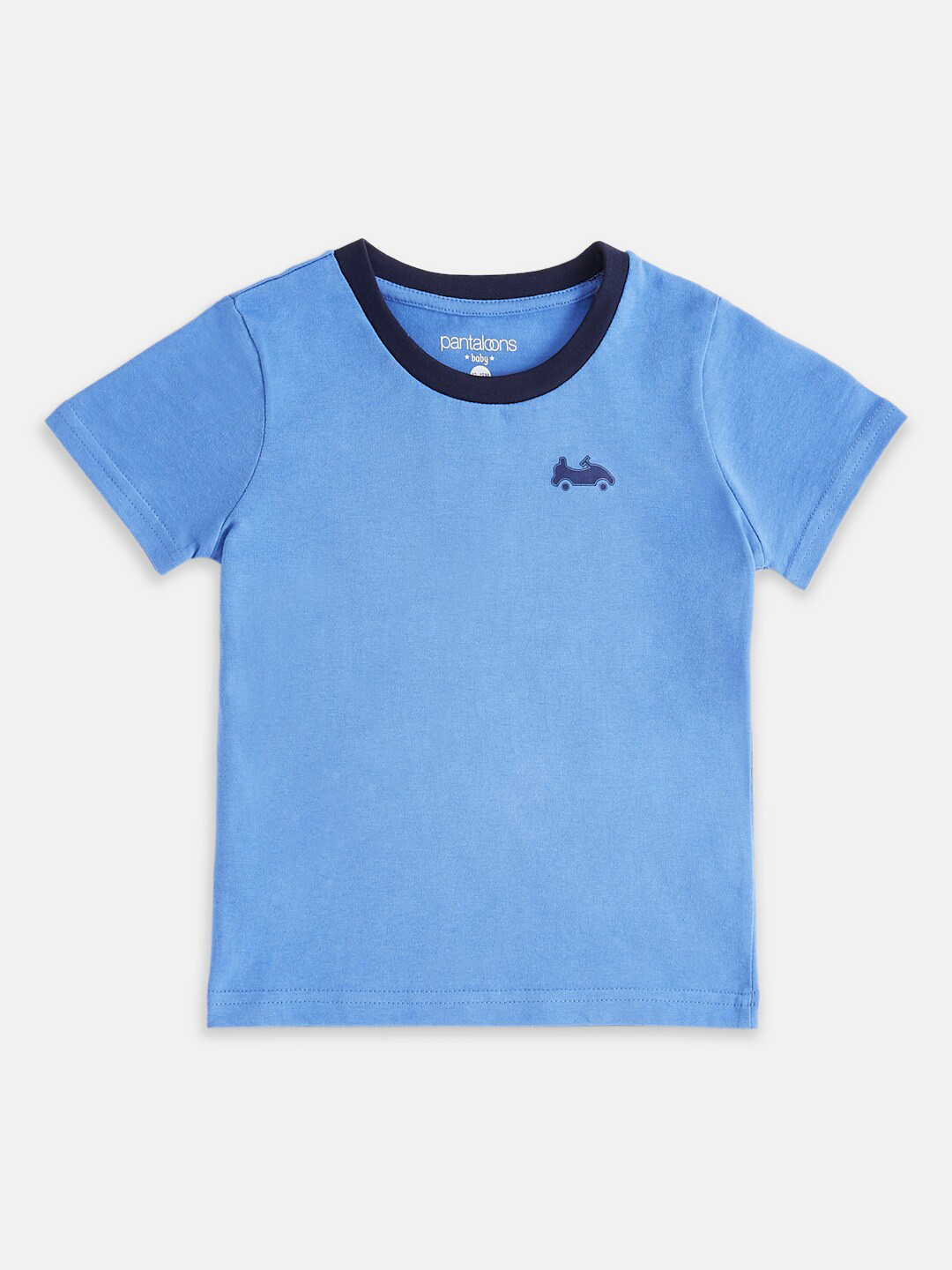 

Pantaloons Baby Boys Cotton T-shirt, Blue