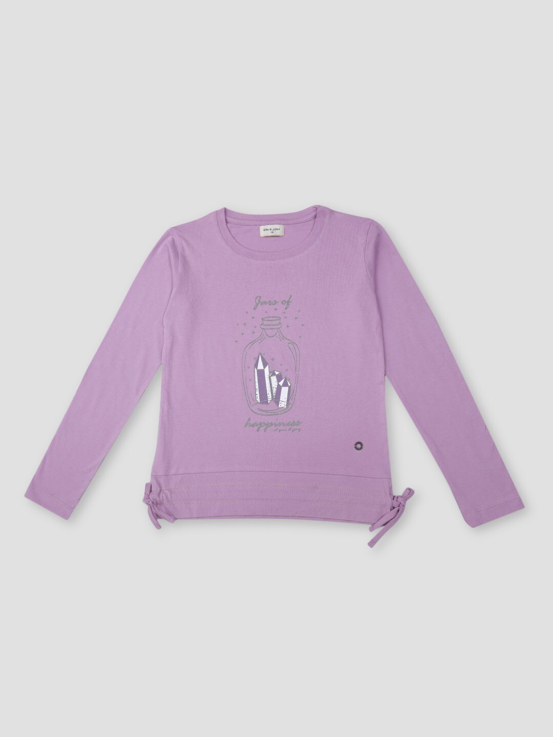 

Gini and Jony Pure Cotton Printed Top, Lavender
