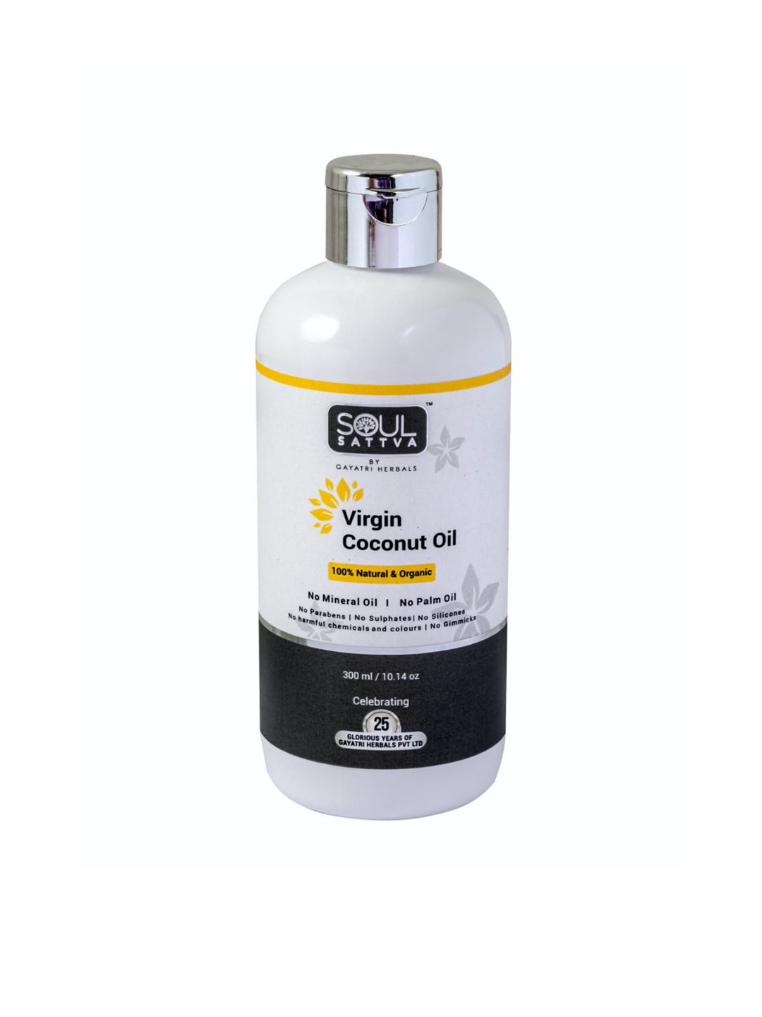 

Soul Sattva Virgin Coconut Body Oil - 300 ml, White