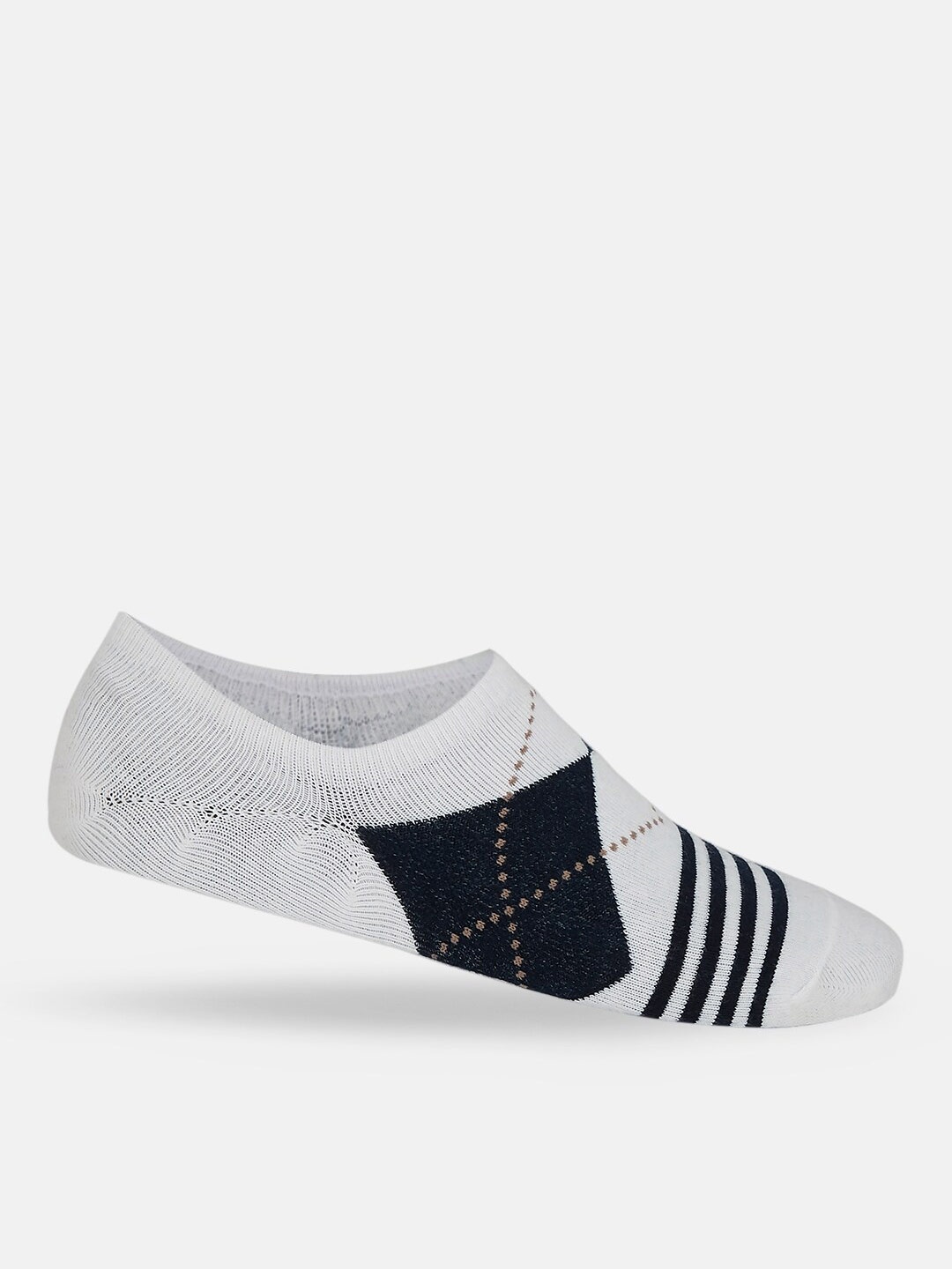 

Ajile by Pantaloons Pack Of 3 Self-Design Shoe-Liners Socks, Grey