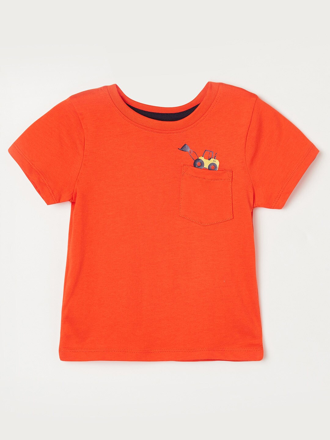 

Juniors by Lifestyle Boys Cotton T-shirt, Orange