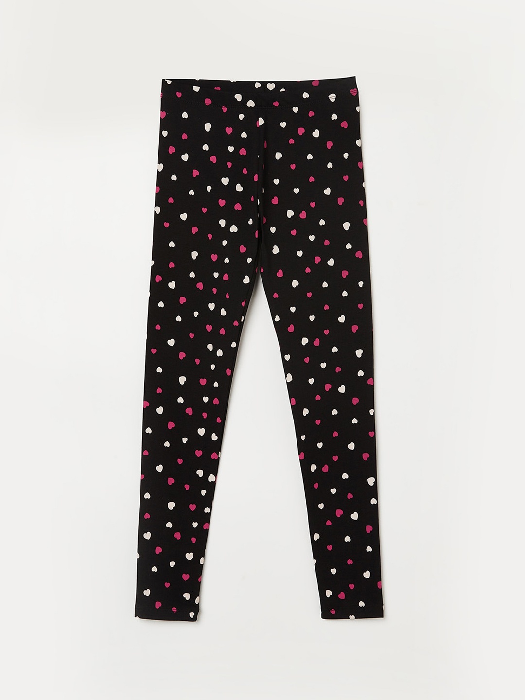 

Fame Forever by Lifestyle Girls Printed Cotton Trousers, Black