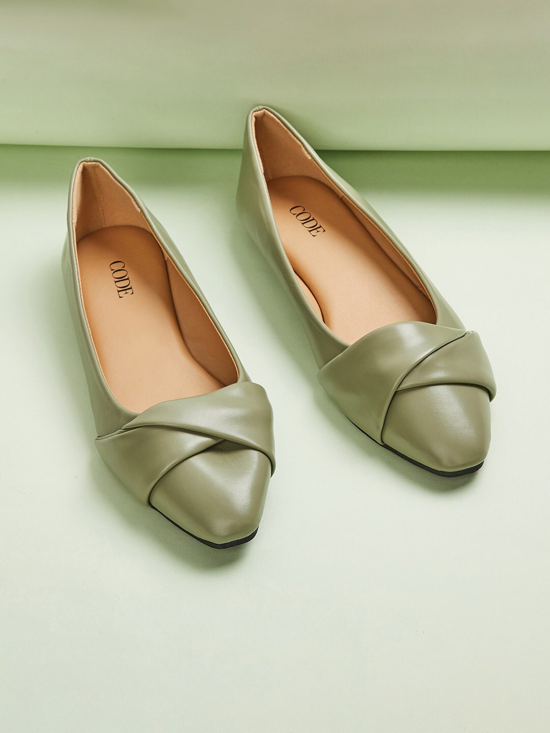 

CODE by Lifestyle Women Ballerinas Flats, Green