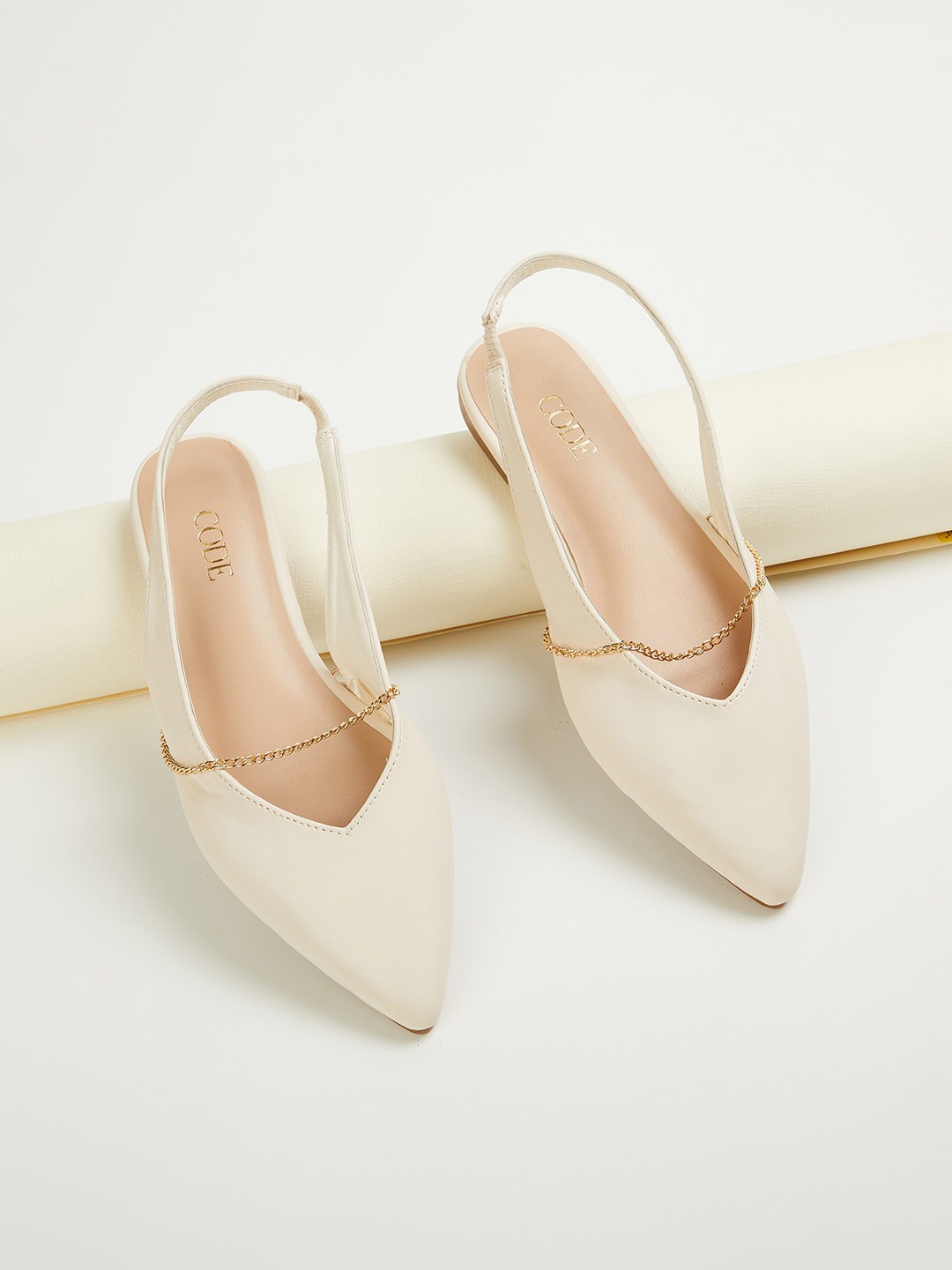 

CODE by Lifestyle Women Mules Flats, White